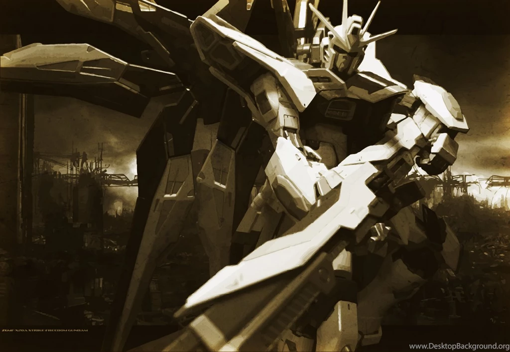 GUNDAM: Strike Freedom (vectorized) By Oriental barbie On DeviantArt