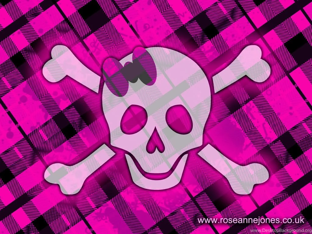 Pink Skulls Backgrounds
