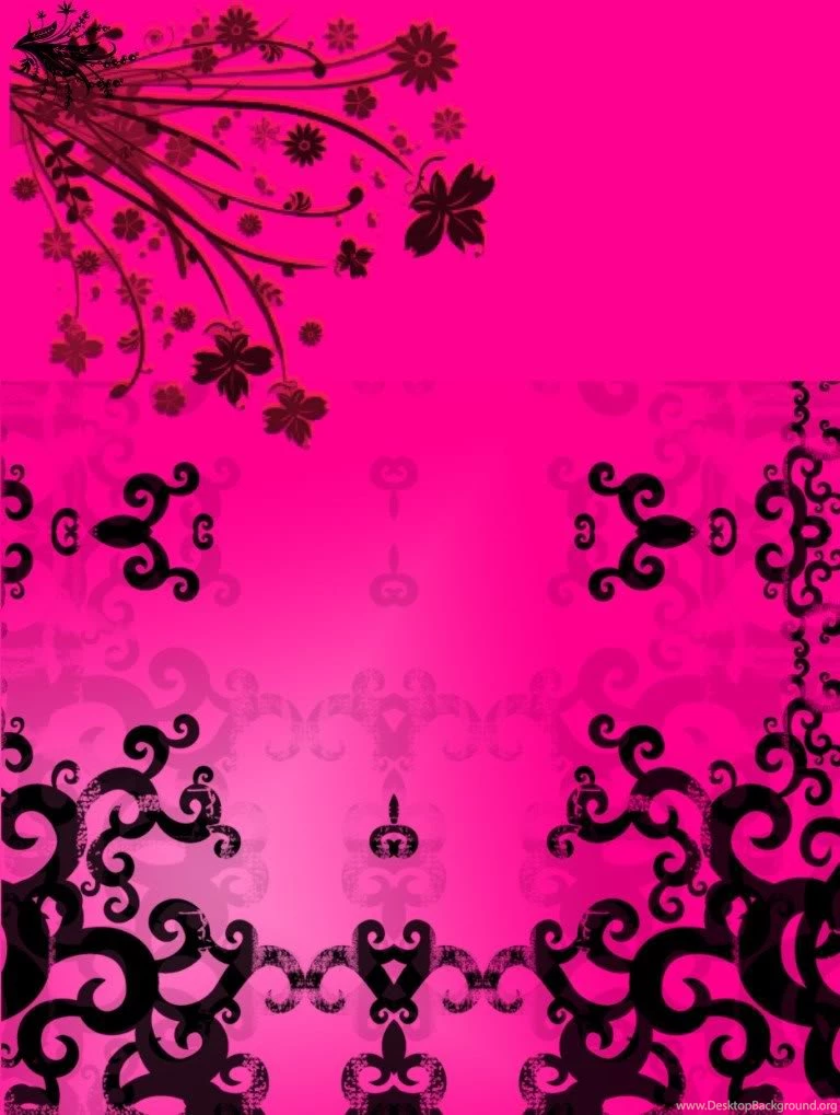 Black And Pink Wallpapers Wbp24