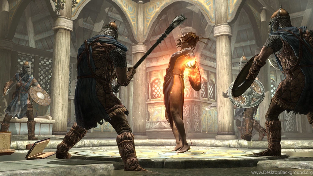 Skyrim Battles Images : Full HD Desktop Wallpapers : Wallinda