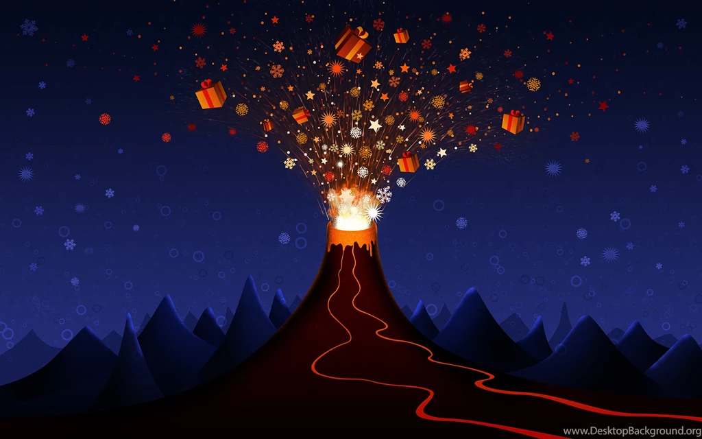 Volcano Gifts Explosion Holidays