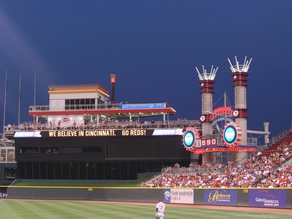 Panoramio Photo Of Go Reds! Great American Ball Park At Night