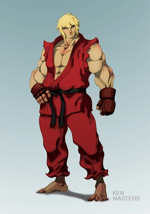 29 Intense Ken Of Street Fighter Artworks