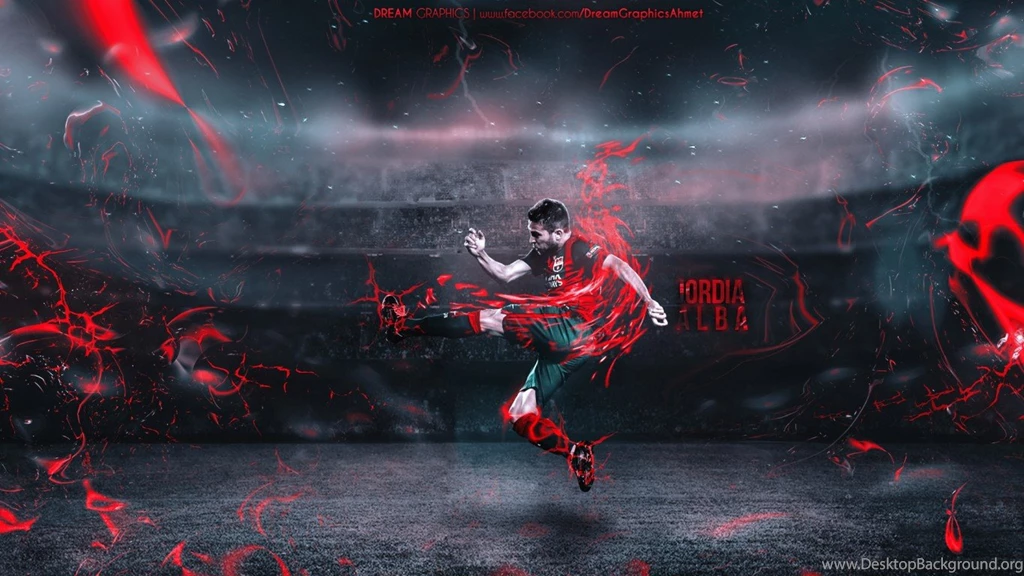 Jordi Alba FC Barcelona Wallpapers Football Wallpapers HD