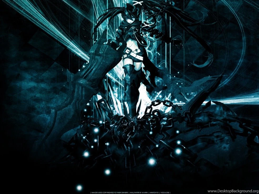 Image    animepaper.net wallpaper standard anime black rock ...