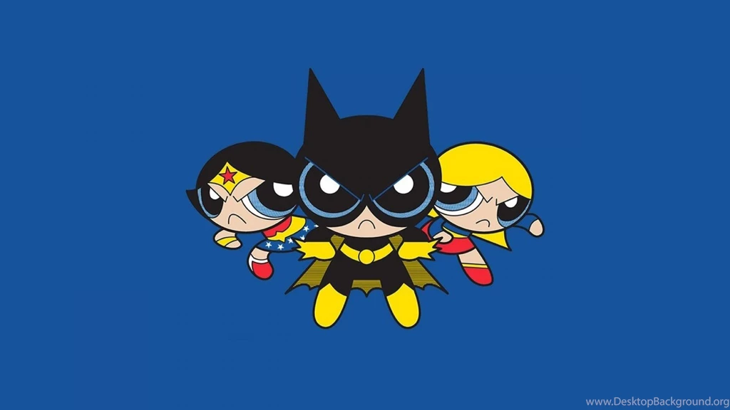 Dc Powerpuff Girls Batgirl Supergirl Wonder Woman Wallpapers