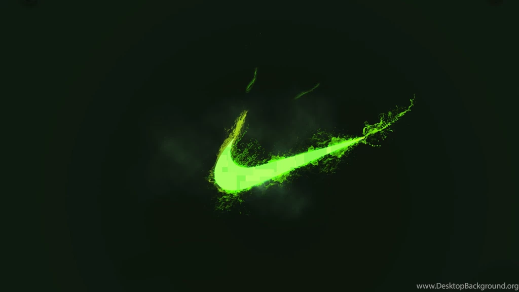 Green Nike Logo Wallpapers, Green Backgrounds, Pictures And Images