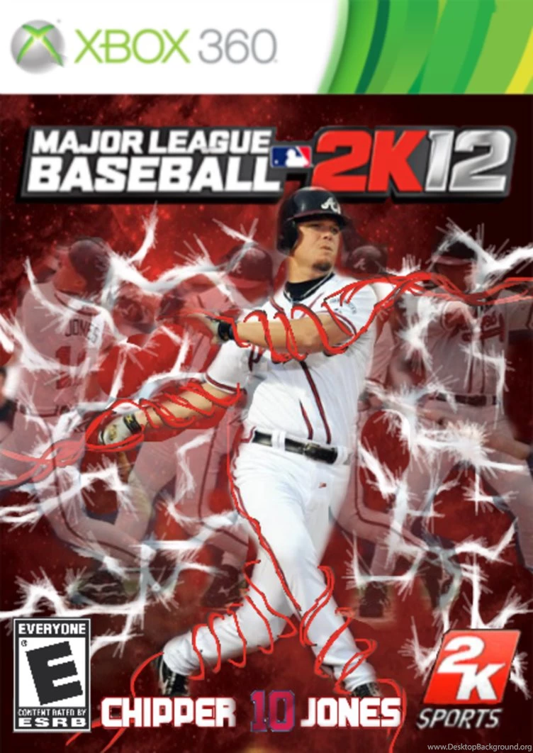 Chipper Jones MLB2K12 Cover By CodyR10 On DeviantArt