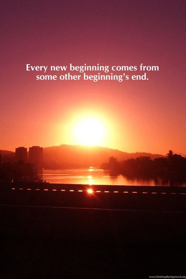Every New Beginning Comes: Life Quotes Iphone 4s Wallpapers Free ...