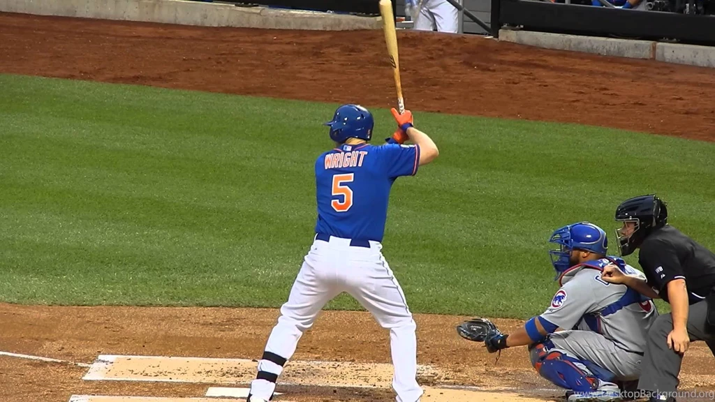 Mets David Wright Batting Vs Cubs 8/15/14 HD YouTube