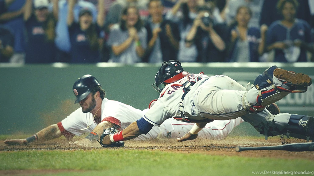 Red Sox Jarrod Saltalamacchia Anв Cleveland Indians Carlos Santana ...