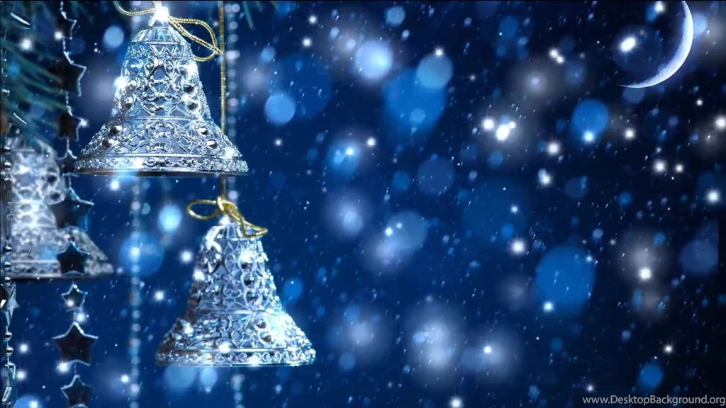 Buy ❄ Christmas Bells Decoration Video. Video Backgrounds Sparkles ...