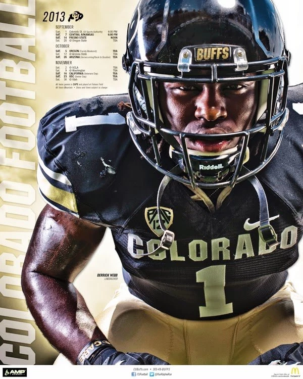 2013 Colorado Buffaloes Schedule Posters   The Ralphie Report