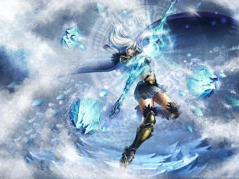 Ashe – League Of Legends Wallpapers Free Desktop Backgrounds And ...
