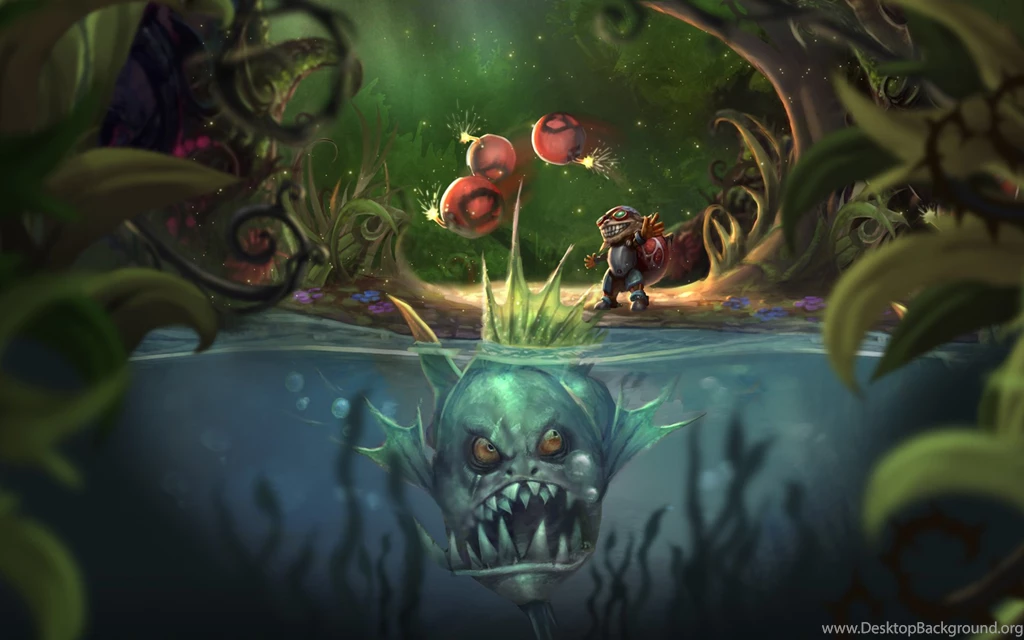 Great Hunt Ziggs League Of Legends Wallpapers