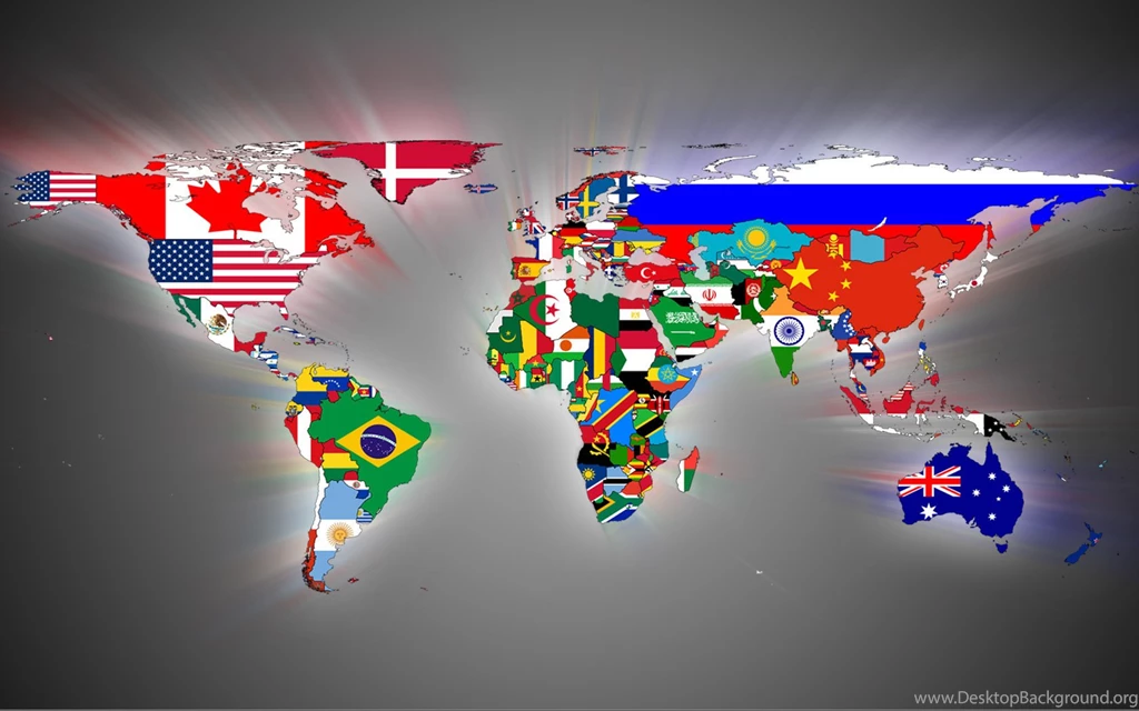 Flags Map Wallpapers
