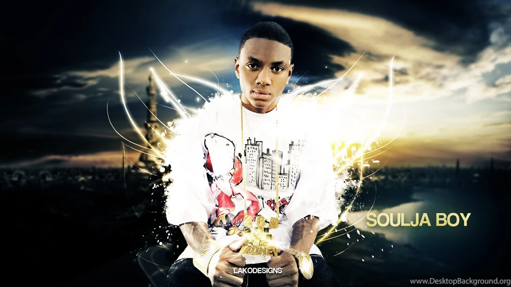 SOULJA BOY Rap Rapper Hip Hop Gangsta Poster Wallpapers