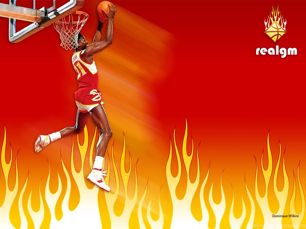 Dominique Wilkins Reverse Dunk Wallpapers