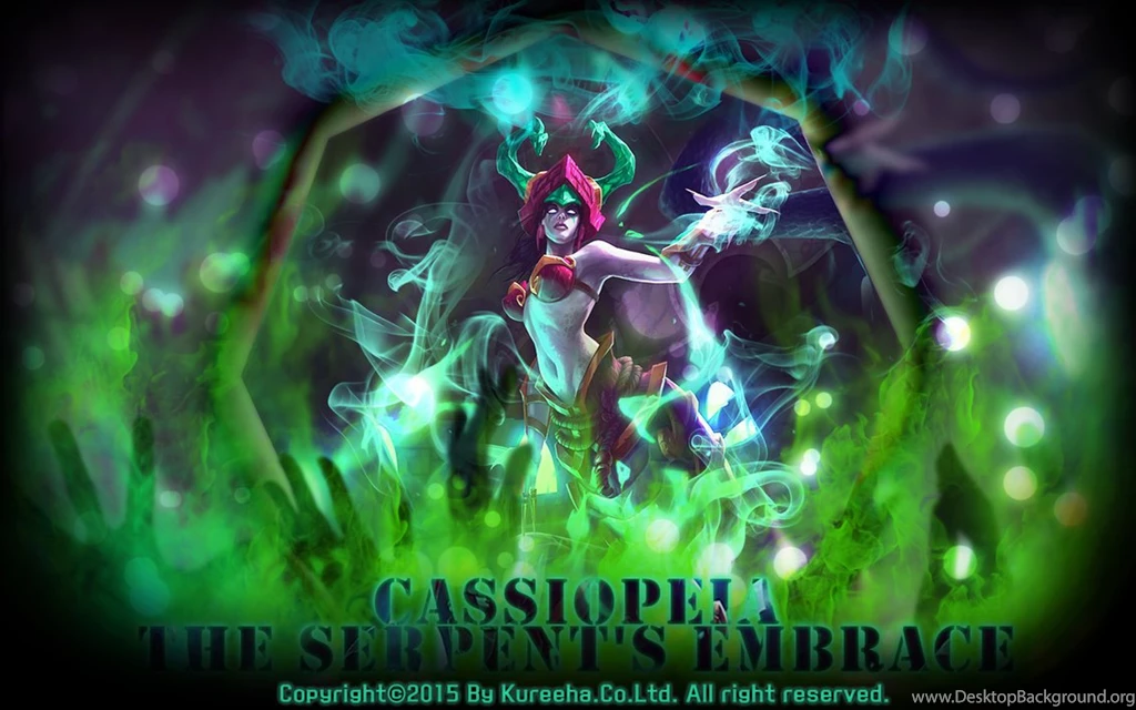 Wallpapers   Cassiopeia The Serpent's Embrace By Kureeha On DeviantArt