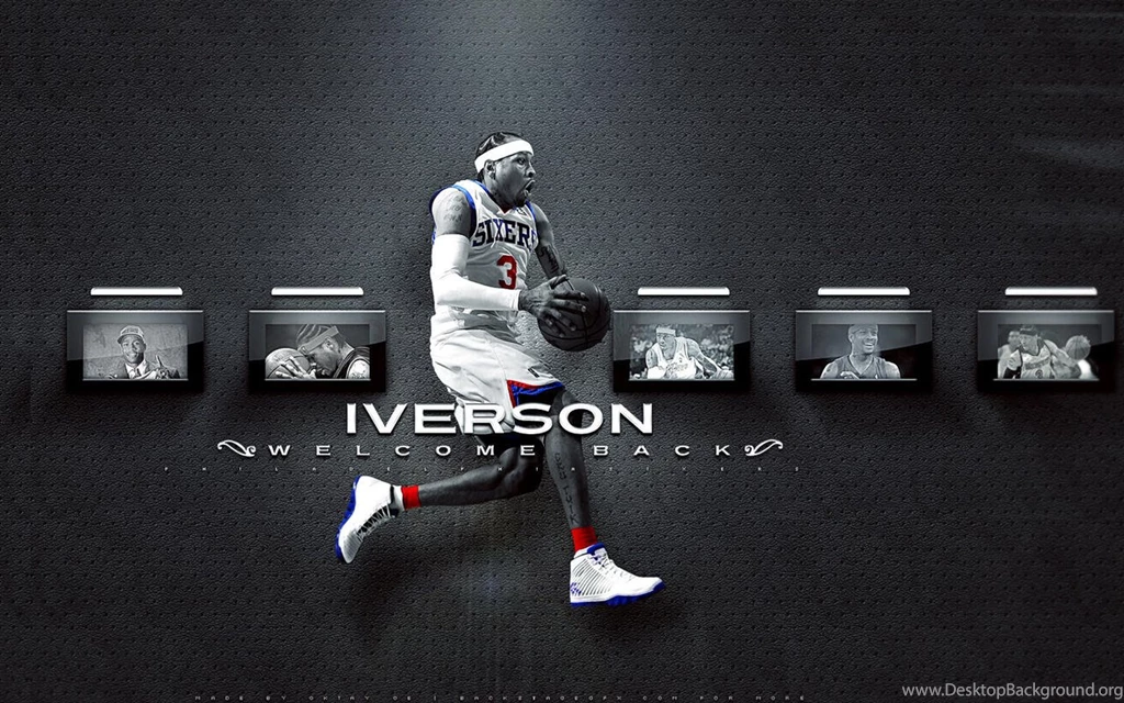 Allen Iverson Wallpapers – NBA Legends, Hero Of The Sixers!