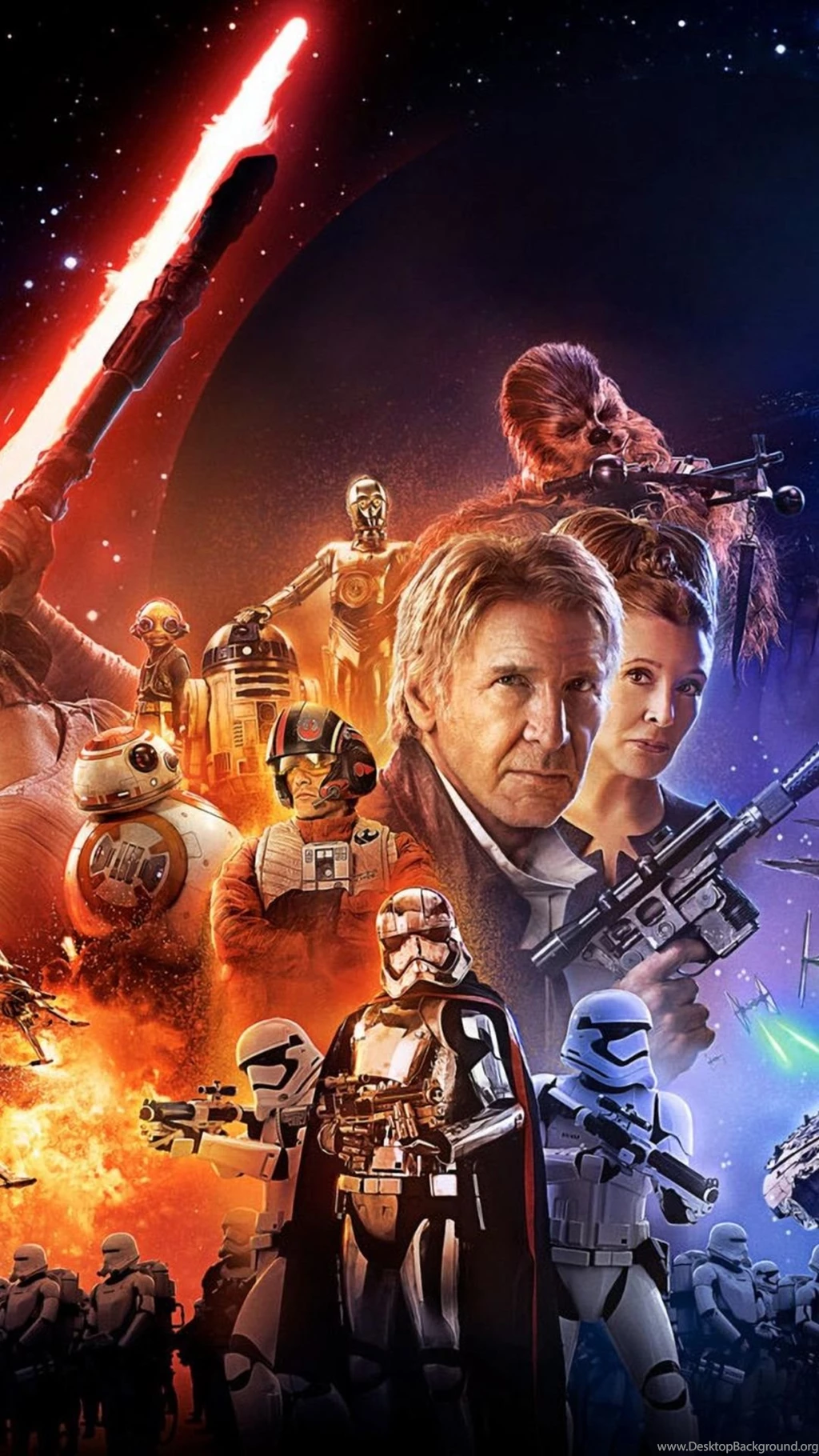 Star Wars: The Force Awakens iPhone Wallpapers