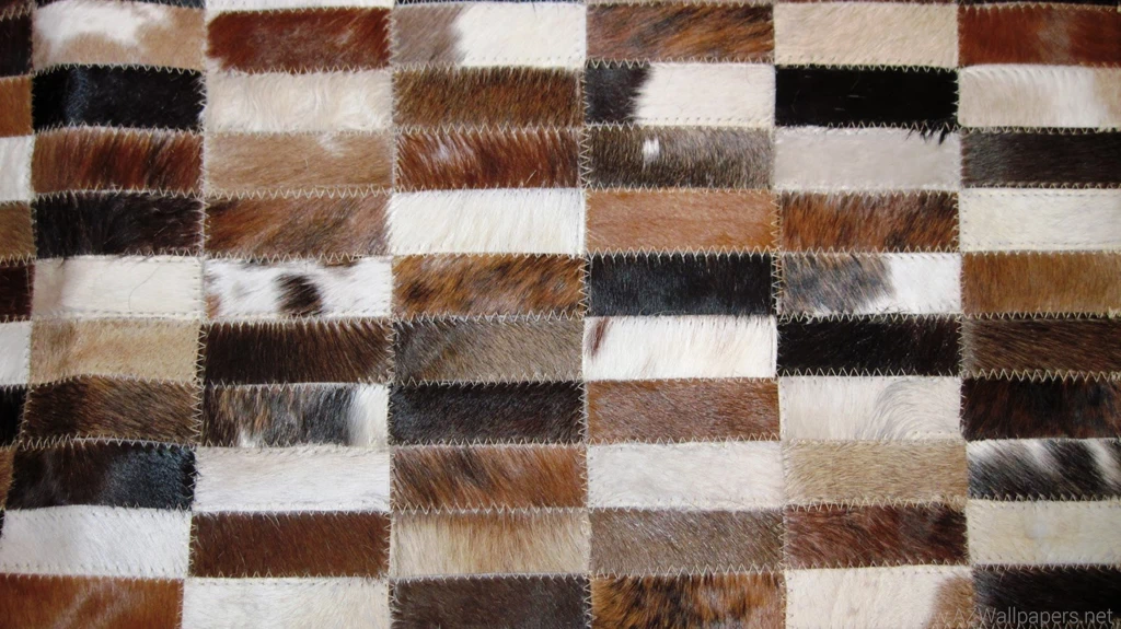 Flooring: Natural Cowhide Rug With Awesome Captivating Coloring ...