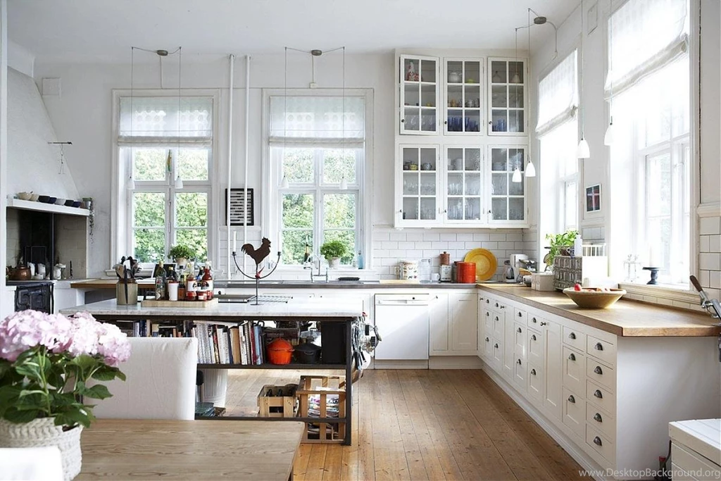SCANDINAVIAN STYLE KITCHEN WALLPAPER (