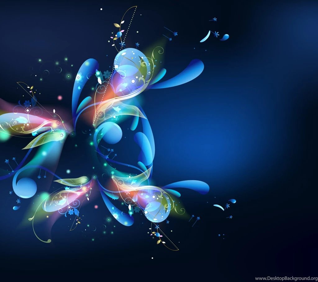 Cool Graphics Blue Colorful