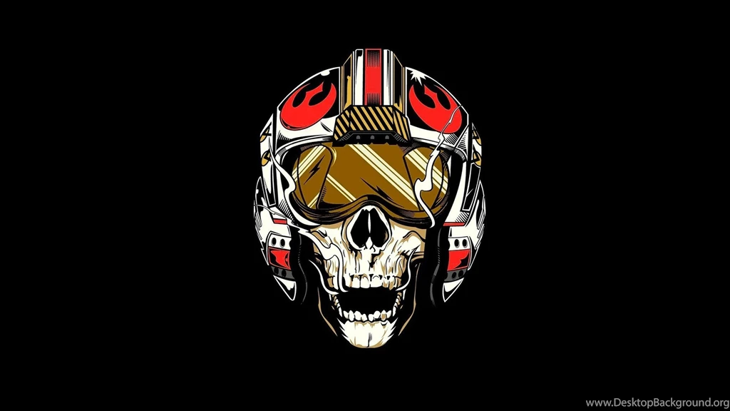 Star Wars, Rebel Alliance, Pilot, Skull Wallpapers HD / Desktop ...