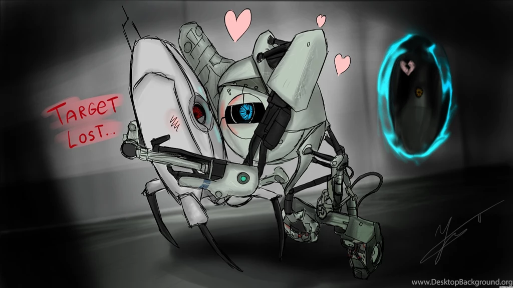 Love, Wallpapers, Portal, Animated, Drawing, Deviantart, Sandbox ...