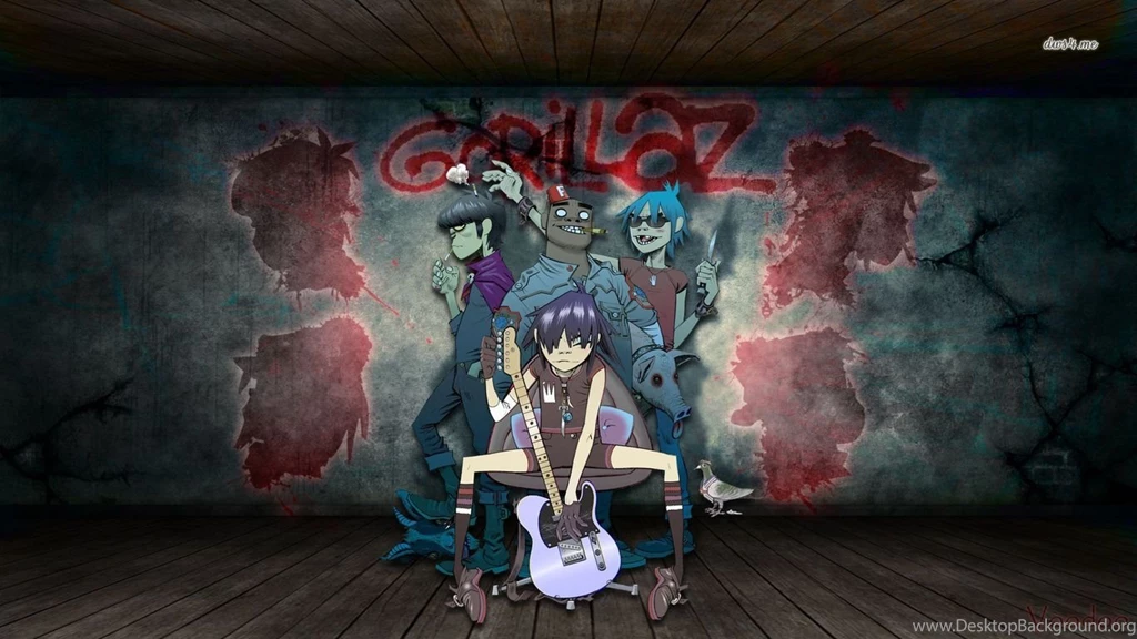 Top More Gorillaz Wallpapers By Wallpapers