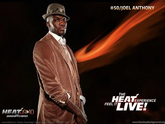 Miami Heat Joel Anthony Photo2   Wallcoo.net