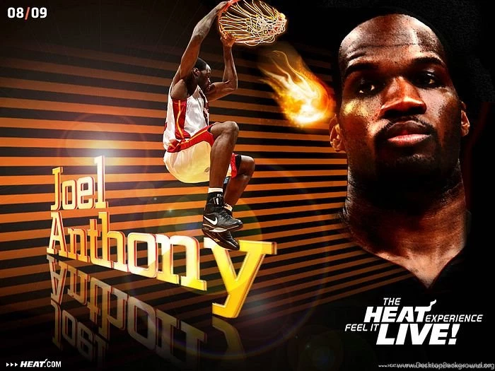 Miami Heat : Joel Anthony Photo2   Wallcoo.net