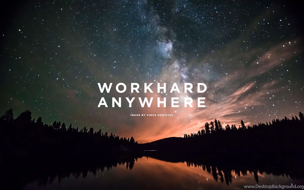 Stars Work Hard Anywhere