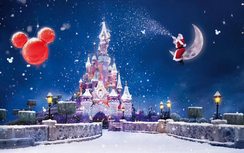Santa Claus On The Magical Christmas Eve Wallpapers