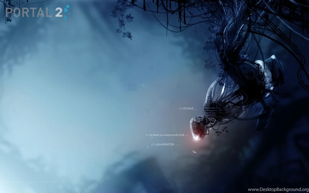 Portal, GLaDOS, Concept Art :: Wallpapers