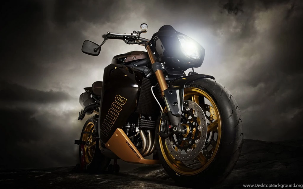 Triumph Speed ​​three Bulldog Custom Edition Motorcycle Wallpapers ...