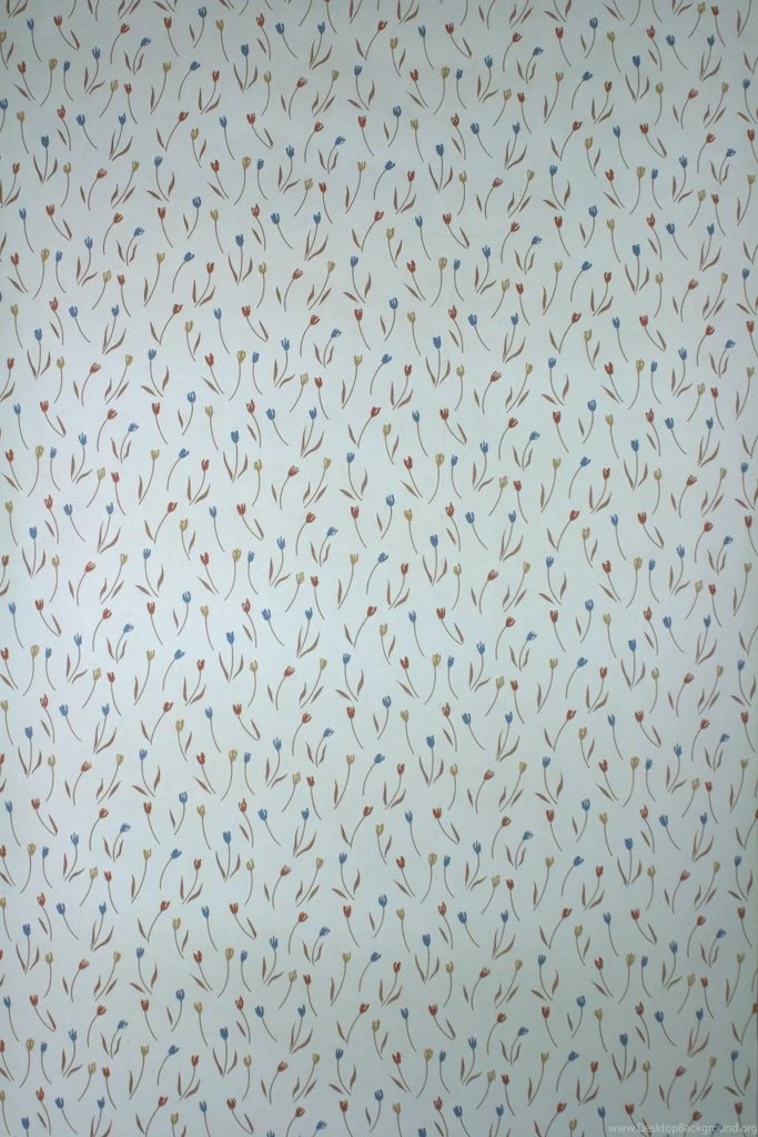 Vintage 50s Wallpapers With Tulip Design   Fifties Wallpapers