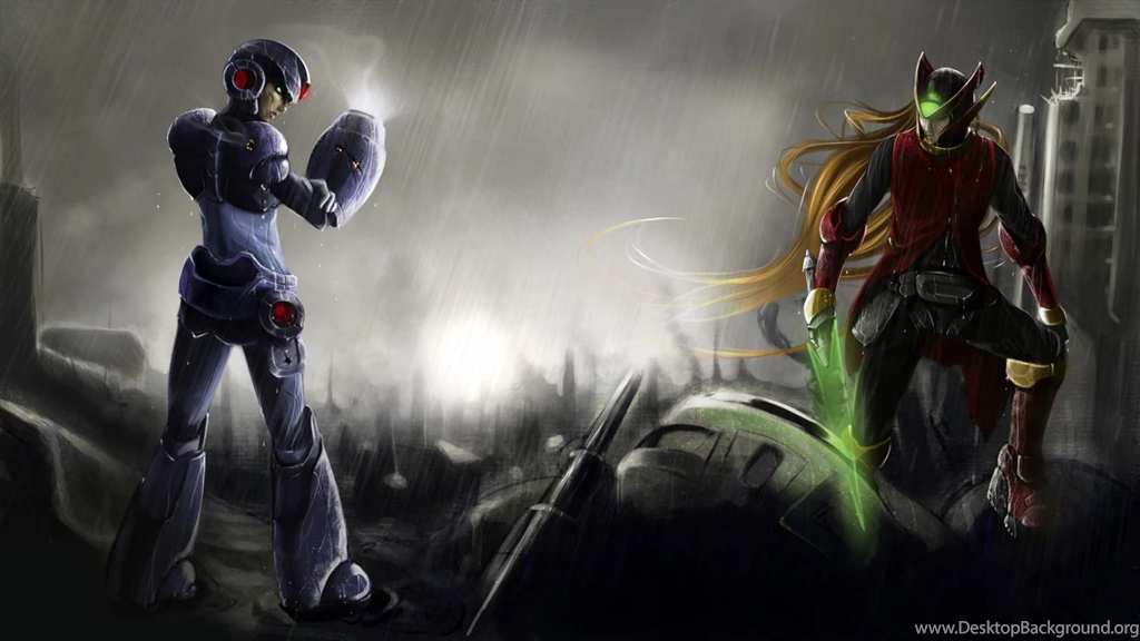 Mega Man And Mega Man Zero HD Exquisite Wallpapers Free HD ...