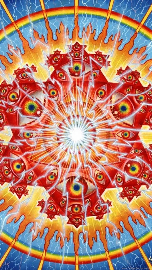 SuperHD.pics: Alex Grey Trippy Desktop Bakcgrounds