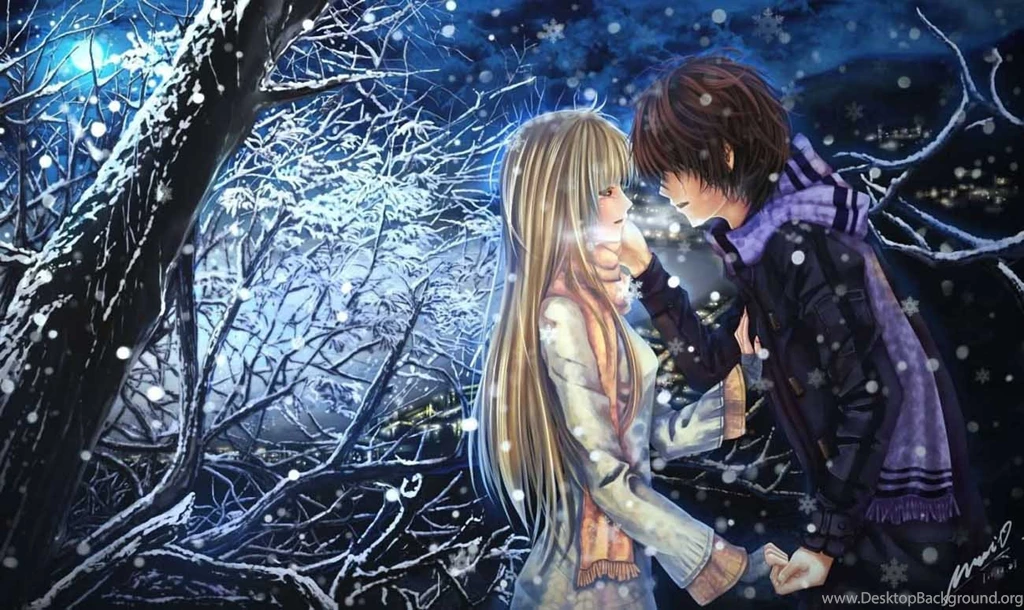 Emo Couple Cute HD Wallpapers For Desktop