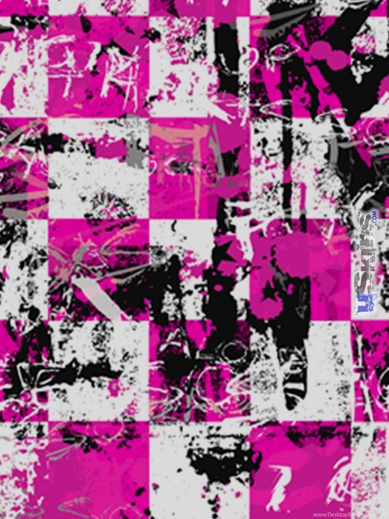 iPad Skin Pink Graffiti (fits IPad2 And IPad3)