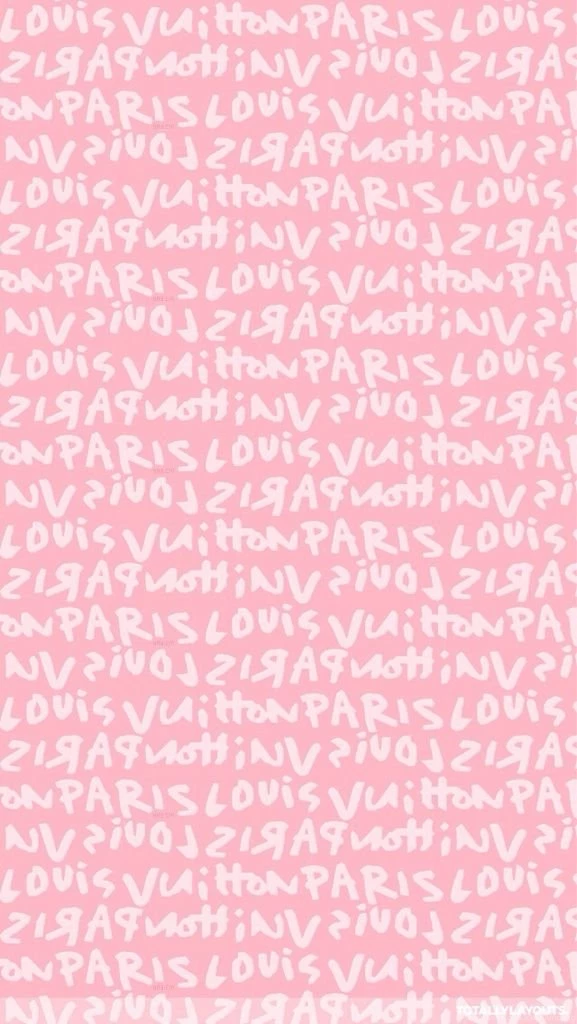 Pastel Pink Lv Graffiti Iphone Backgrounds Wallpapers Phone Lock