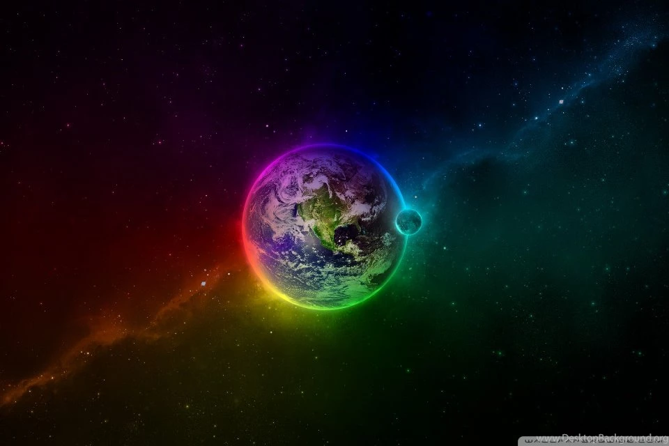 Colorful Earth HD Desktop Wallpapers : High Definition : Fullscreen ...