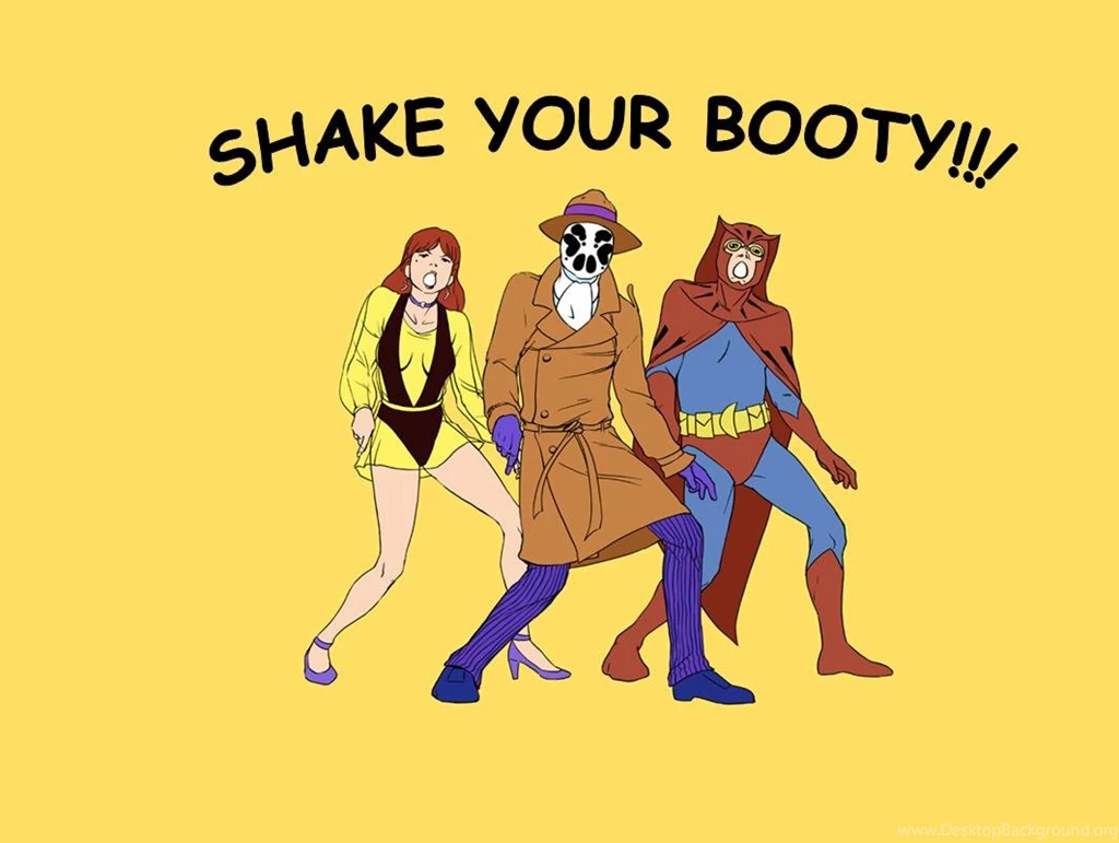 Nite Owl Rorschach Silk Spectre Watchmen Wallpapers   (