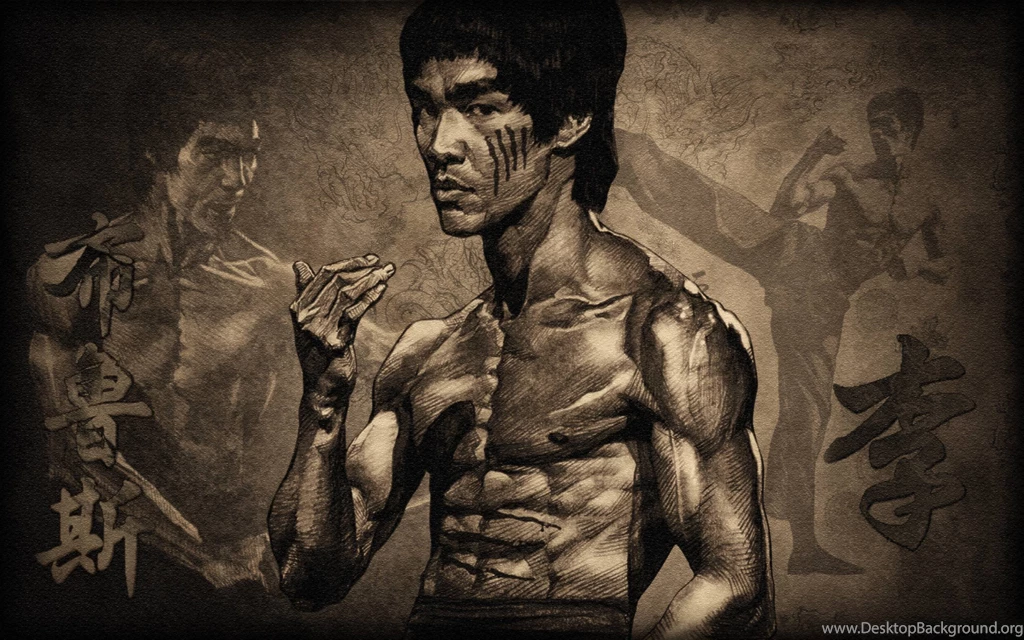 Bruce Lee Legend Actor Fighter Kung Fu Man