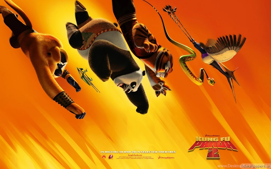 Kung Fu Panda 1 & 2 HD Movie Wallpapers Page 1