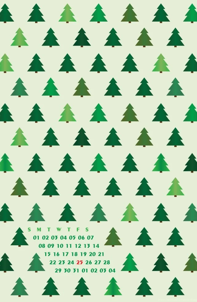 Download "Forest", A Free Christmas Holiday Wallpapers