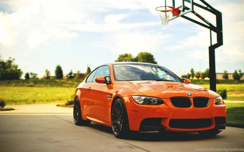 BMW M3 E92 Orange Car, Basketball Court Wallpaper,BMW HD Wallpapers ...
