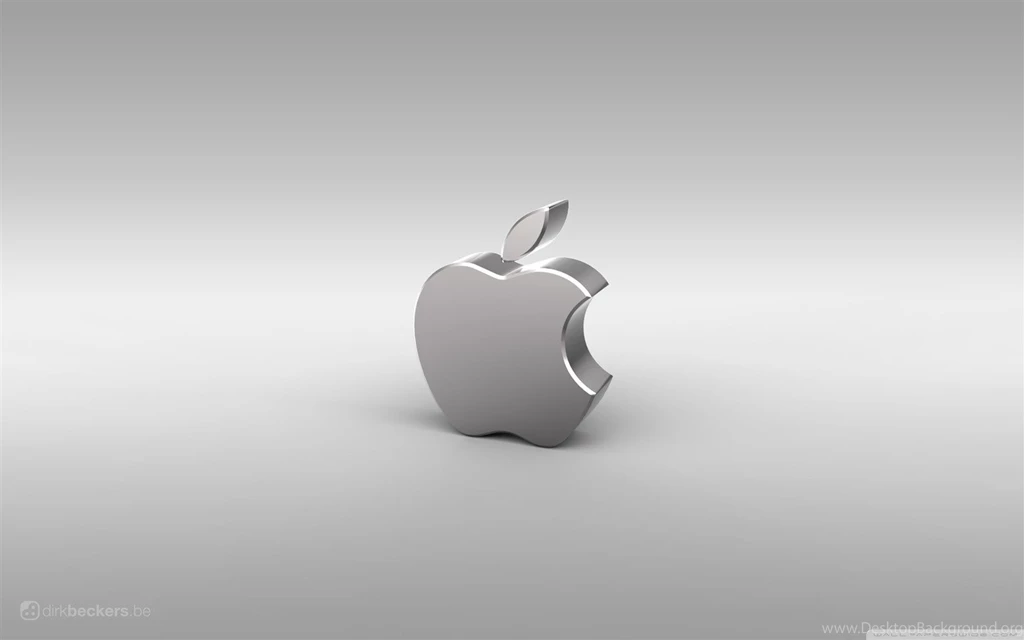 Silver Apple Logo think Different Apple Mac Desktop Wallpapers ...